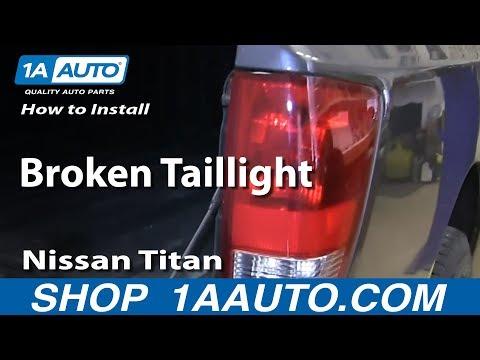 How to Replace Tail Light 04-15 Nissan Titan