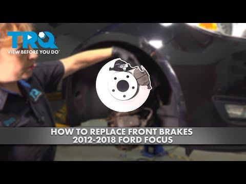 How to Replace Front Brakes 2012-2018 Ford Focus