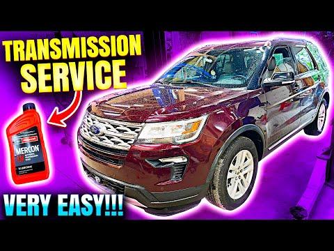 Ford Explorer Transmission Service (2018)