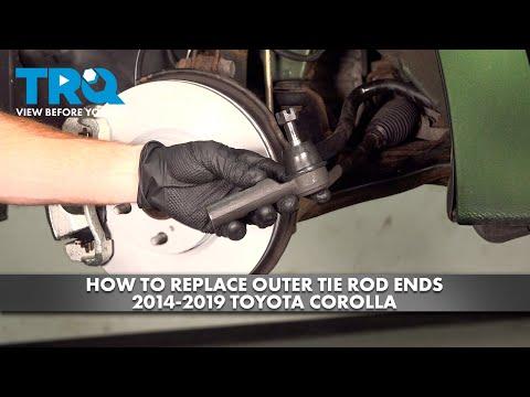 How to Replace Outer Tie Rod Ends 2014-2019 Toyota Corolla