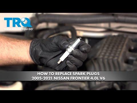 How to Replace Spark Plugs on a 2005-2019 Nissan Frontier 4.0L V6 (Engine: V6 4.0L)