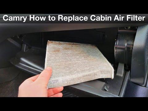 2015 Toyota Camry Cabin Air Filter Replacement How to