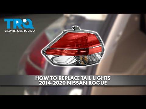 How to Replace Taillight Bulbs and LED Assembly on a 2019 Nissan Rogue