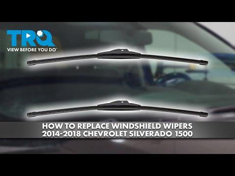 How to Replace Windshield Wipers 2014-2018 Chevrolet Silverado 1500