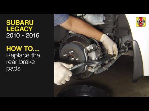 How to Replace Rear Brake Pads on a 2015-2024 Subaru Legacy (EPB Service Mode Guide)