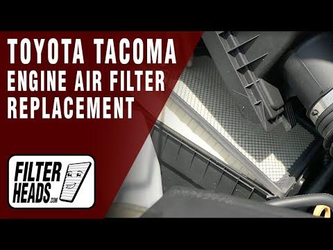 How to Replace Engine Air Filter 2021 Toyota Tacoma 3.5L V6 | AF5240, TA58172