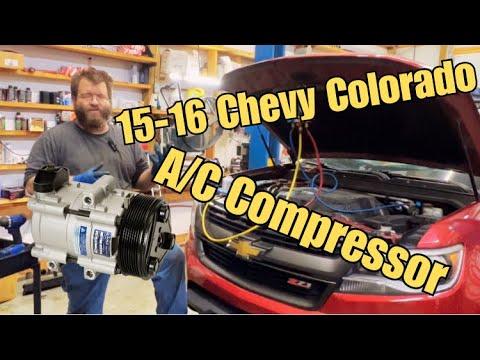How to Replace the A/C Compressor on a 2016 GMC Canyon (Evacuation & R-134a Recharge)