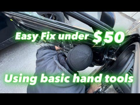 Fixing a Broken Window: Mitsubishi Lancer Window Regulator Repair