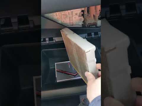 2020-2021 TOYOTA COROLLA LE, CABIN AIR FILTER REPLACEMENT