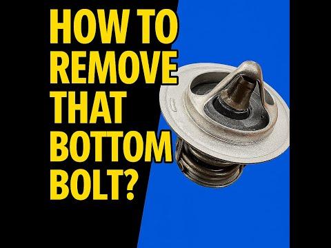 Honda CR-V/Accord/Civic Thermostat Replacement - Bottom Bolt Hack 2016 2023
