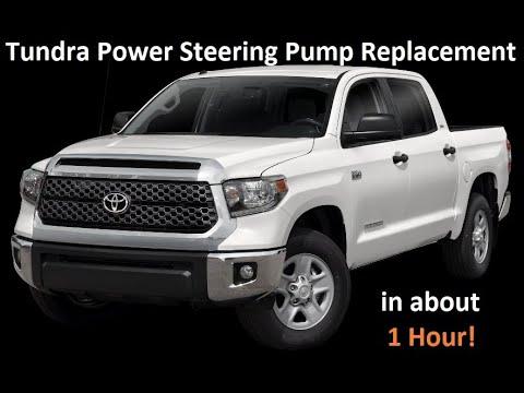 Toyota Tundra Power Steering Pump Replacement  2014–2021 4.6L