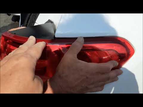 Kia Sorento Tail Light Assembly and Bulb Replacement