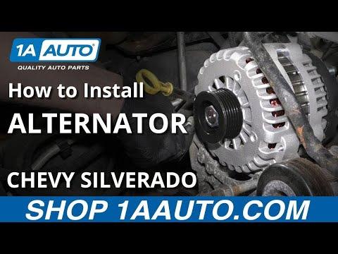 How to Replace Alternator 05-10 Chevy Silverado