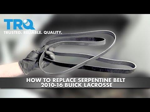 How To Replace Serpentine Belt 2010-16 Buick LaCrosse