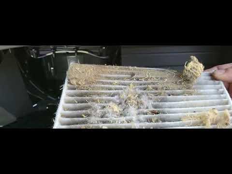 How to replace a air cabin filter on a 2016 toyota sienna