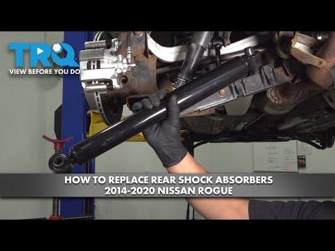 How to Replace Rear Shock Absorbers on a 2008-2017 Nissan Rogue