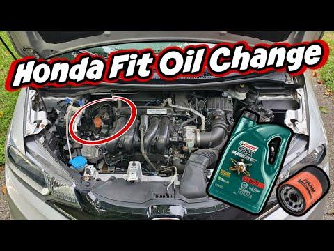 How to Change Engine Oil & Oil Filter on a 2007-2020 Honda Fit (0W-20 DIY Guide) (Engine: Inline 4 1.5L)