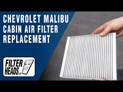 How to Replace Cabin Air Filter 2018 Chevrolet Malibu | AQ1223C