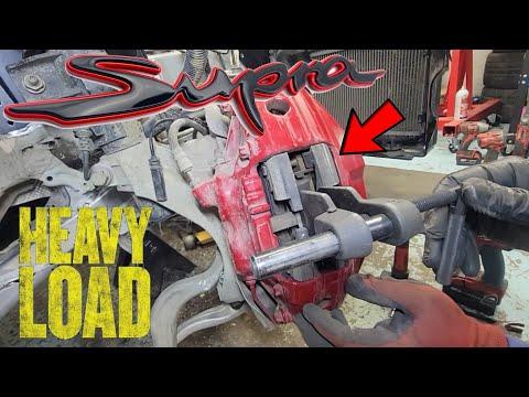 How to Replace Front Brake Pads and Rotors on a 2020 Toyota GR Supra