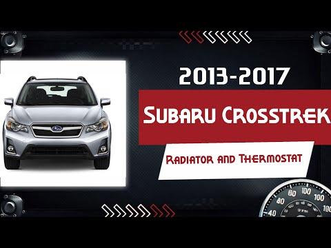 2016 Suabaru (2.0) Crosstrek Radiator and Thermostat Replacement
