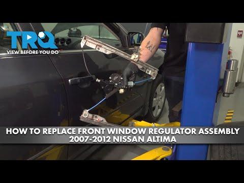 How to Replace the Front Window Regulator on a 2007 Nissan Altima