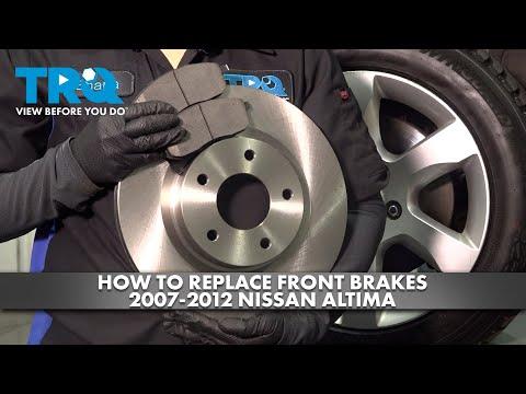 How to Replace Front Brakes 2007-2012 Nissan Altima