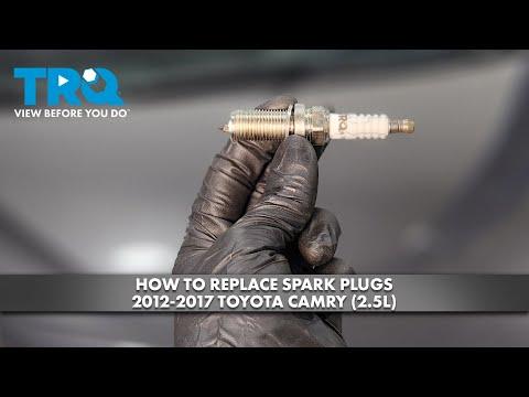 How to Replace Spark Plugs 2012-2017 Toyota Camry (2.5L)