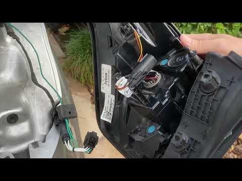 2019 Ford Escape, rear light assembly removal &amp; light bulb replacement