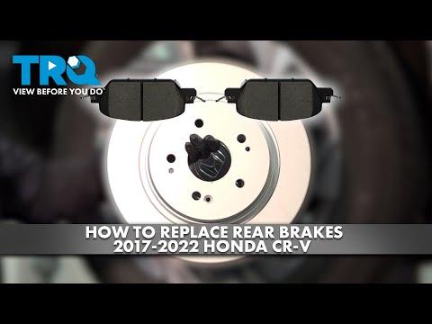 How to Replace Rear Brakes 2017-2022 Honda CR-V
