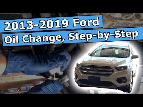 How to Change Engine Oil & Oil Filter on a 2005-2012 Ford Escape (DIY Guide) (Trim: SE | Engine: Inline 4 2.0L)