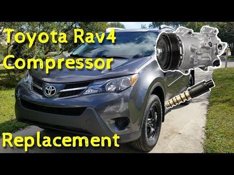 How to Replace the AC Compressor on a 2017 Toyota RAV4 Hybrid