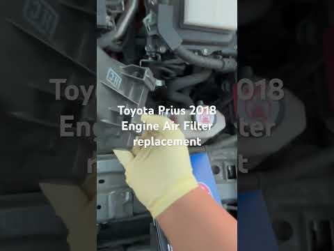 How to Replace the Engine Air Filter on a 2019-2025 Toyota Prius (DIY Guide) (Trim: Two | Engine: Inline 4 1.8L)