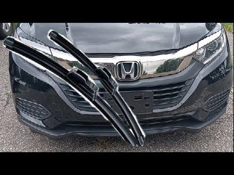 How to Replace Front Windshield Wiper Blades on a 2018 Honda HR-V