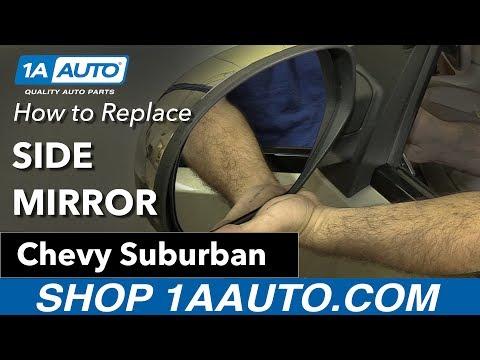 How to Replace Side View Mirrors on a 2007-2014 Chevrolet Suburban 1500 (Trim: LS | Body: Sport Utility)