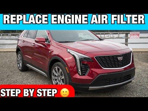 How to Replace the Engine Air Filter on a 2019-2023 Cadillac XT4 (Step-by-Step Guide)