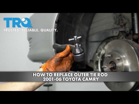 How to Replace Outer Tie Rod 2001-06 Toyota Camry