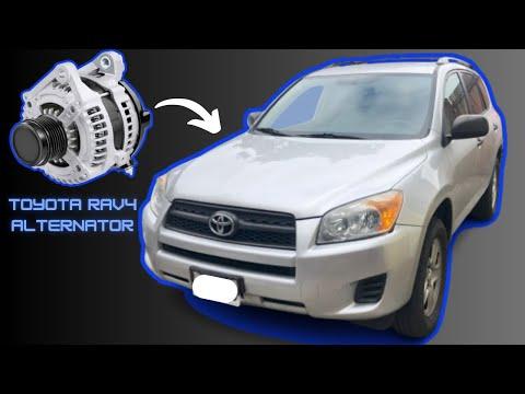 2005 - 2012 Toyota RAV4 2.4L Alternator Replacement