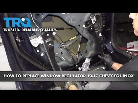 How to Replace Front Window Regulator 10-17 Chevy Equinox
