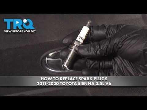 How to Replace Spark Plugs on a 2007-2019 Toyota Sienna (Front & Rear Bank, Plenum Removal) (Engine: V6 3.5L)
