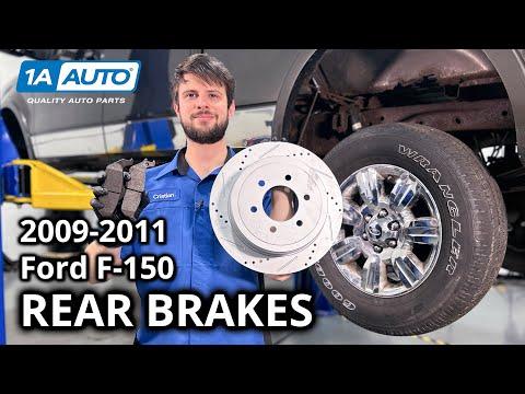 How to Replace Rear Brakes 2009-2011 Ford F-150