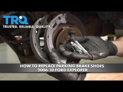 How to Replace Parking Brake Shoe Set 2006-10 Ford Explorer