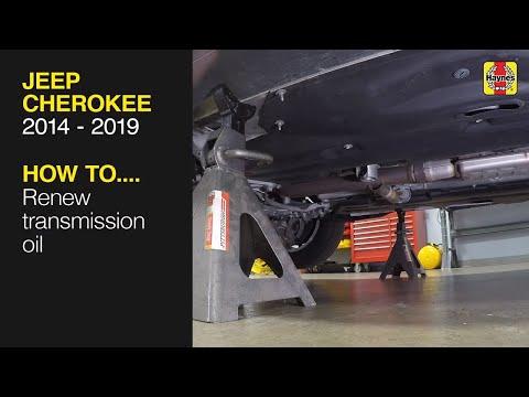 How to Change Transmission Fluid on a 2014-2019 Jeep Cherokee (Sealed 9-Speed Service) (Engine: Inline 4 2.4L)