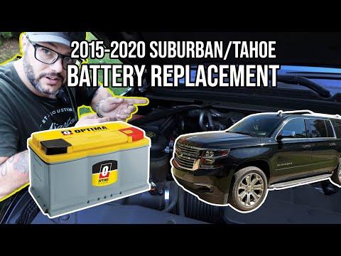 How to Replace the Battery on a 2015-2025 Chevrolet Tahoe (Step-by-Step Guide) (Engine: V8 5.3L)