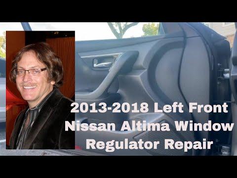 Nissan Altima Front Window Regulator Repair &amp; Replacement. 2013-2018 Nissan Altima Front