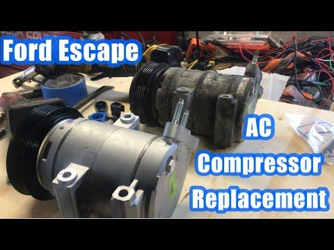How to Replace the A/C Compressor on a 2016 Ford Escape (Recover, Evacuate & Recharge)