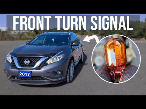 How to Replace Front Turn Signal Bulbs on a 2016 Nissan Murano (7440A/7440NA)
