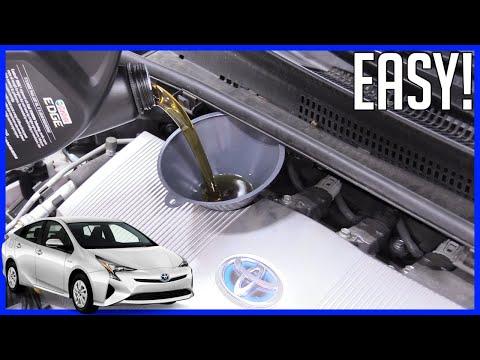 How to Change Engine Oil and Filter Toyota Prius 2016-2023 | EASY!