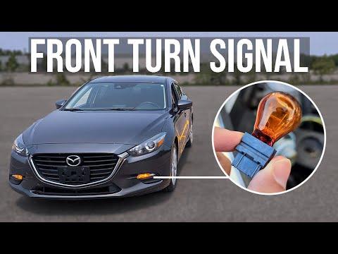 How to Replace Front Turn Signal Bulbs on a 2007-2018 Mazda 3 (7440 Amber) (Body: Sedan)