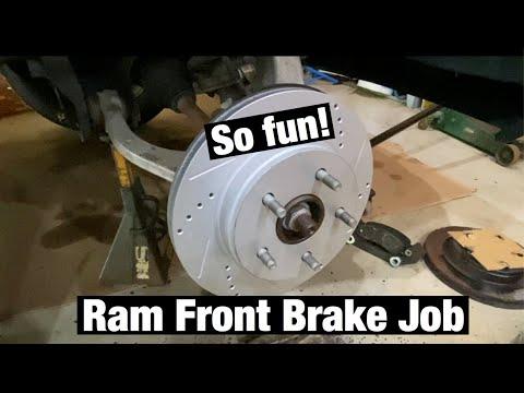 2015 Ram 1500 - How to Replace Front Brake Rotors and Pads