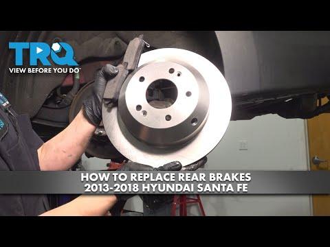 How to Replace Rear Brake Pads on a 2010-2016 Hyundai Santa Fe (EPB Service Mode)
